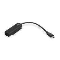 ACT kabeltussenstuk | USBC naar SATA 7pin + 15pin | Zwart | AC1525