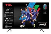 TCL 50C61KS | 50" 4K Ultra HD QD-MiniLED Smart TV | 60Hz | Google TV + Wifi | Dolby Vision | HDMI 2.1 (2025)"