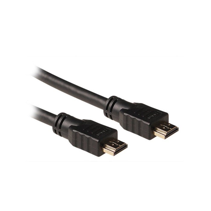 HDMI High Speed Cable with Ethernet A male A male Black Ultra HD 4K2K,3D Full HD 1 mtr
