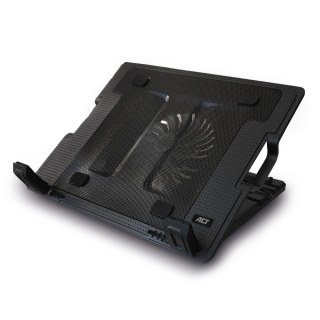 ACT AC8110 | Notebook Cooling Pad | 43,9 cm (17.3") | 1000 RPM | Zwart
