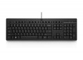 HP 125 | Bedraad Toetsenbord | USB | QWERTY US International | Zwart
